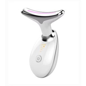 Ce produit est le masseur facial dermaRejuv LED micro -curren Dolphin couleur blanc 