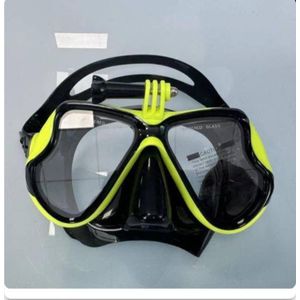 Masque de plongée et snorkeling professionnel avec support pour caméra sp