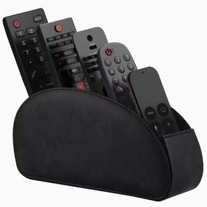 Porte-télécommandes à 5 niveaux en similicuir, organisateur de télécommandes TV