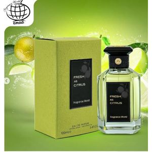 Fragrance World  Fresh AS CITRUS Eau De Parfum Intense Mixte 100ml