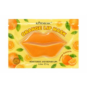 KORMESIC Lot de 10 Masques hydratants pour les lèvres à l’extrait d’orange – 8 g x 10