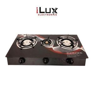 Ilux  Cuisinière à Gaz - Réchaud 3 Feux - LXG-8413-Z95
