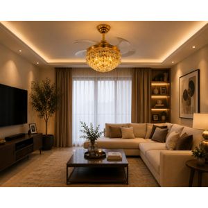 Lustre ventilateur intérieur en design pour maison