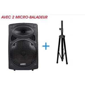 Enceinte Bluetooth+2micro-baladeur