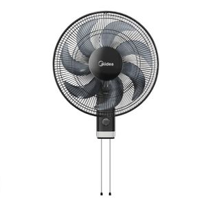 Midea Ventilateur -FW40-23M/ Mural/ 16''/ Forme En Petales De 7 Helices/Couleur Noir/ 50W/ 220-240V
