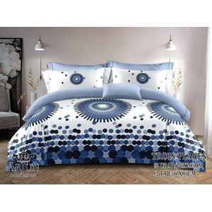 QUALITE ARJUN Lot De 2 Draps + 2 Taies – Design Élégant et Confort Assuré Pour 3 Places