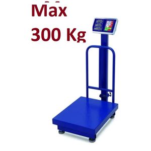 Balance de Plateforme Électronique 300 kg AVEC G-C BLEU