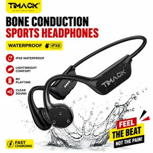 Timack Écouteurs Bluetooth, Casque Sans Fil de sport étanches IPX7 avec micro
