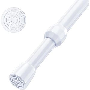 Tringle à Rideaux Extensible à 2m - Blanc