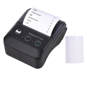 Mini imprimante d'étiquettes thermiques portable, étiqueteuse sans