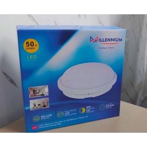 Globe étanche rond couleur blanche 50W