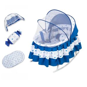Berceau écologique pour bébé avec moustiquaire 3en1