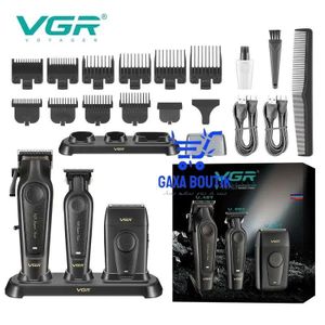 VGR Tondeuse à cheveux électrique  pour la coupe des cheveux, le rasage et limitation