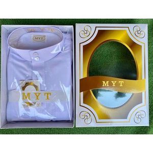 Boubou manaches longues et pantalon blanc avec coffret