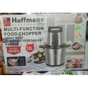 Hoffmans 12L Multi-purpose Food Processor & Yam Pounder