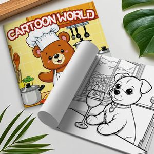 Color Cahier de coloriage en attelier