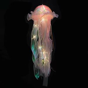 Lampe méduse lumineuse – Veilleuse décorative pour chambre – Éclairage d'ambiance