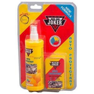 Spray Rénovateur Tableau de Bord & Plastique pour Voitures 3-en-1 (Parfum Citron) – 300ml avec Éponge, Protège Cuir, Vinyle & Caoutchouc