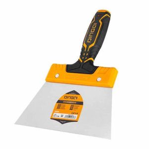 DINGQI Grattoir Lame Couteau à mastic Scrapper en acier de nettoyage pour appliquer plâtre peinture HN