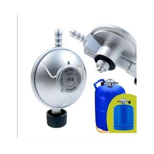 Régulateur de pression de gaz Pac pour petite bouteille de gaz de 6 à 3 kg - Brûleur à gaz fixe non réglable