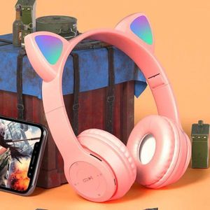 Casque Bluetooth Cat Eair-rose