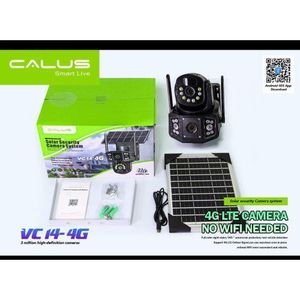 CALUS Caméra de surveillance solaire VC 14-4G qui prend puce et contrôle à distance