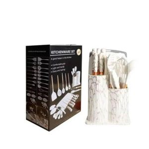 Ensemble d'ustensiles de cuisine complet de 25 pièces 