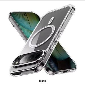 Coque pixel 10 pro / pixel 10 trans mag blanc 