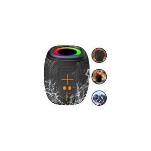 Enceinte Bluetooth HM-805 – Portable & Lumières LED / NOIR