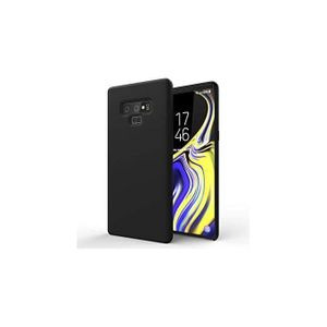 Coque En Silicone Compatible Samsung Galaxy Note 9 Avec Antichoc - NOIR