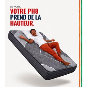 Dodo Matelas Orthopédique PH8 2 Places Avec Différenciées – Anatomique 190x140 Cm EP 20