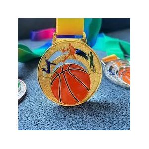 Lot de 12 Médailles de basketball pour les compétitions sportives