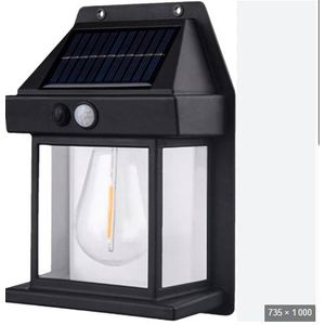  Lampe Solaire Extérieure avec Détecteur de Mouvement