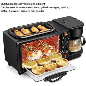 Gn Mini Four électrique pour Petit Déjeuner 3 en 1 –12 litres – 1250W