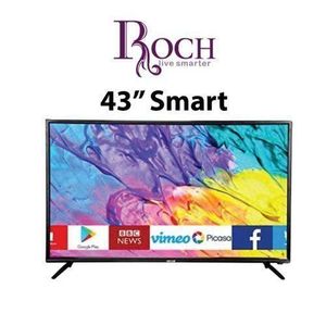 Roch TV LED 43 pouces WIFI HD - 43"- WIFI Décodeur Intégré Full HD - USB - HDMI