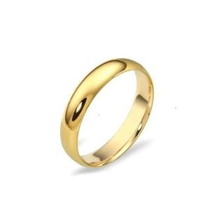 Bague De Mariage - 1 Pièce - Or Plaqué