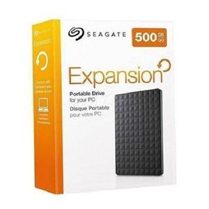 SEAGATE Disque Dur Externe 500 GSEAo - USB 3.0 - Noir