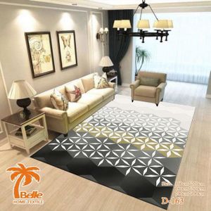 Tapis de salon luxueux 160cm × 220cm - Confort, élégance et durabilité pour un intérieur raffiné