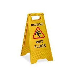 PANNEAU DE SIGNALISATION SOL GLISSANT