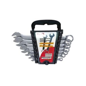 Jeu De 7 Clés Plates Mixtes (8,10,12,13,14,15,17,19 Mm) NHY