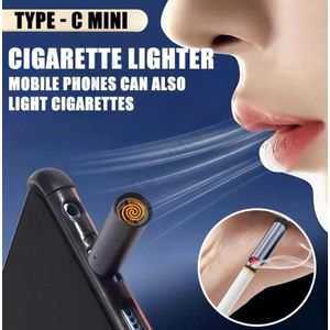 Allume cigarette - Briquet électrique Portable Alimentation Type-C 