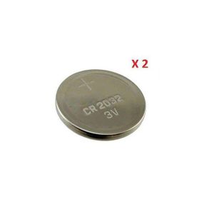 (lot De 2) Pile CEMOS CR2032 (1 Pile Lithium) 3V