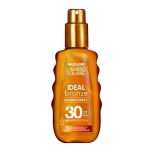 Huile protectrice sublimatrice GARNIER Ambre solaire 150ml Idéal bronze 30fps haute protection 