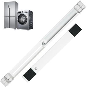 General Supports de machine à laver , réglables de 45 à 70 cm, ultra stables, 300 kg, pour réfrigérateur, machine à laver, sèche-linge 