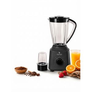 STARTECH Mixeur Blender Avec Moulin Bols Incassable STBG-240 - Noir- Garantie 12 Mois