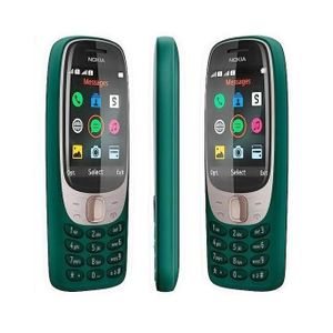 Works With Nokia 6310 GSM 2.8'' Pouces Radio FM Dual SIM 1150 Mah - Vert