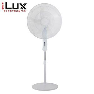 Ilux  Ventilateur 20 Pouces - 5 Hélices - Blanc