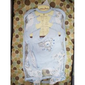 Little Bear Kit Naissance - 6 Pièces -  Bleu