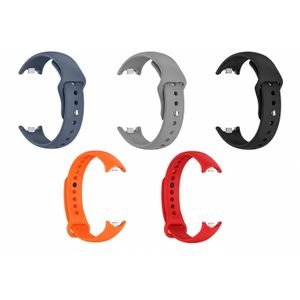  Lot de 5 Bracelets silicone pour montre Intelligente Xiaomi Mi Band 8/9/10, Bracelet de remplacement pour montre connectée design Élégant.