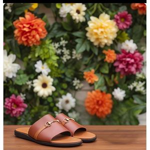 Sandale en simili cuir pour hommes